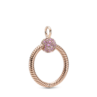 Orecchini Pandora Donna Pandora Icons in Lega metallica 389097C01 - 389097C01